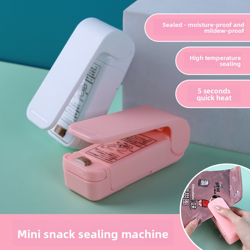 Food Packed Snacks - Portable Mini Vacuum Sealer Machine Food