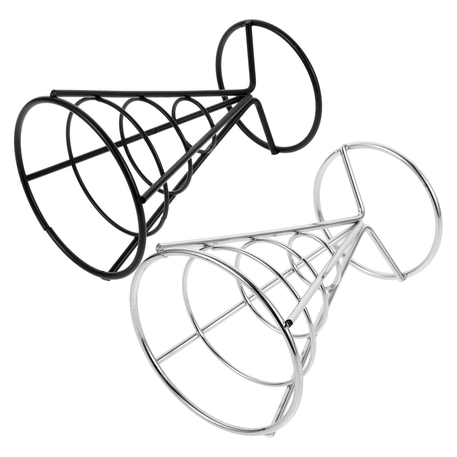 Food Snacks With Iron - 2Pcs French Fries Basket Iron Holder