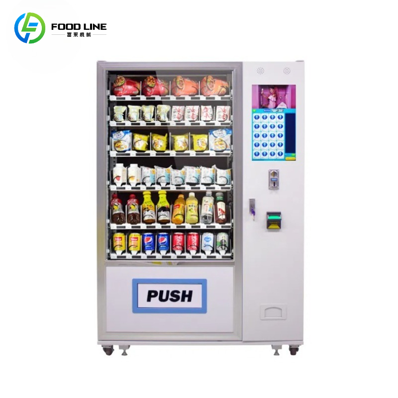 Food Snacks Drinks - Customized Touch Screen Snack Vending Machine