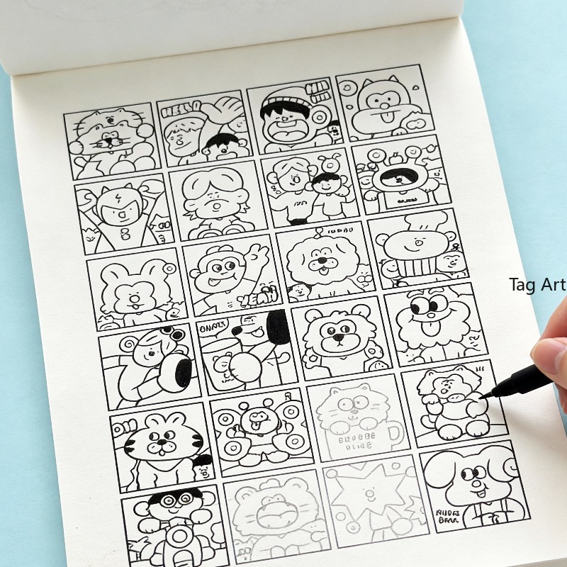 Anxious Relief Hand Picture Bo - Food Snacks Coloring Book review and price