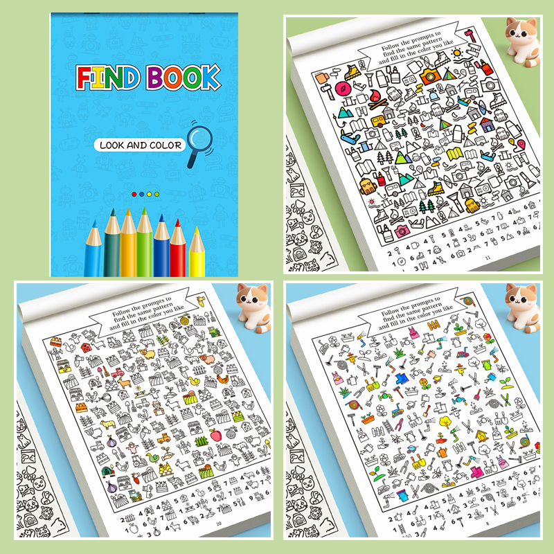 Interactive Book with Hidden P - Food Snacks Coloring Book review and price