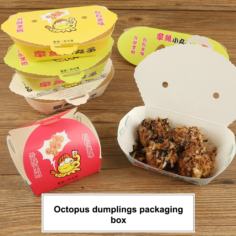 100Pcs Disposable Cartoon Octo - Food Packed Snacks review and price