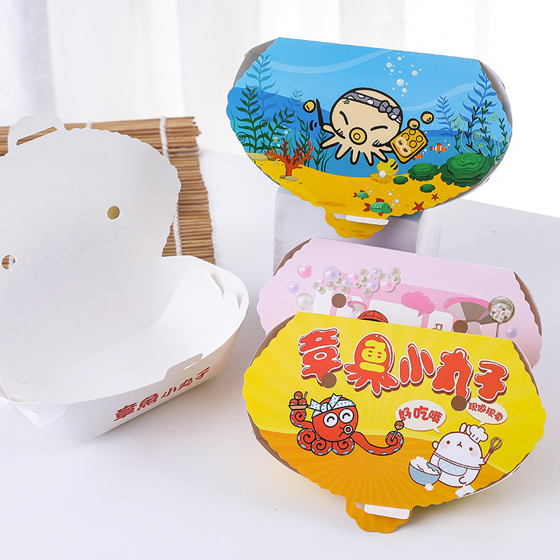 100Pcs Disposable Cartoon Octo - Food Packed Snacks review and price