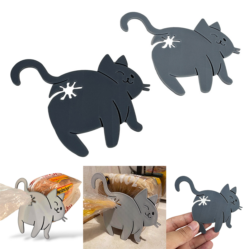 2-Pack 3D Cat Butt Bread Bag C - Food Packed Snacks review and price
