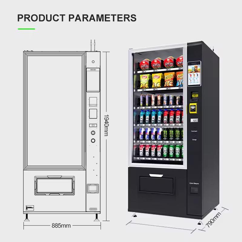 Classic Combo Vending Machine  - Food Snacks Drinks review and price