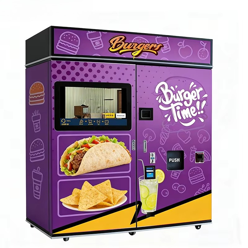 Customized Fast Food Vending M - Food Snacks Vending Machine review and price