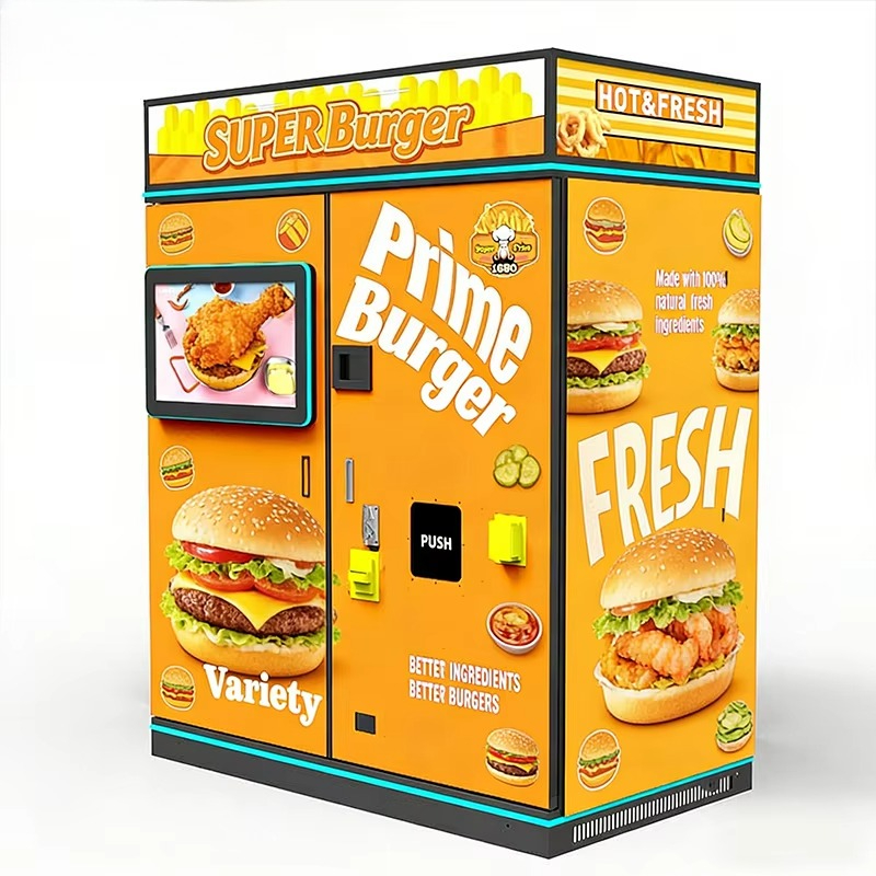 Customized Fast Food Vending M - Food Snacks Vending Machine review and price