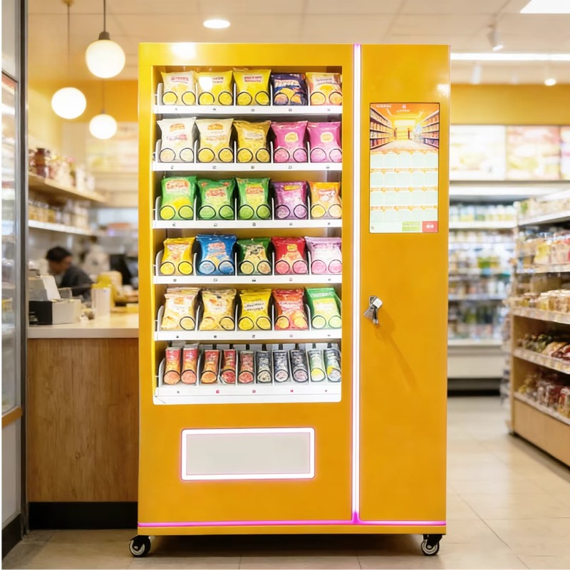 Automatic Snack Vending Machin - Food Snacks Drinks review and price