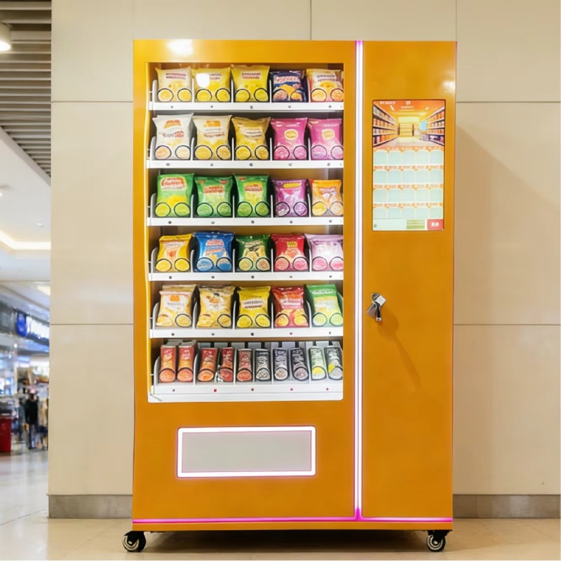 Automatic Snack Vending Machin - Food Snacks Drinks review and price