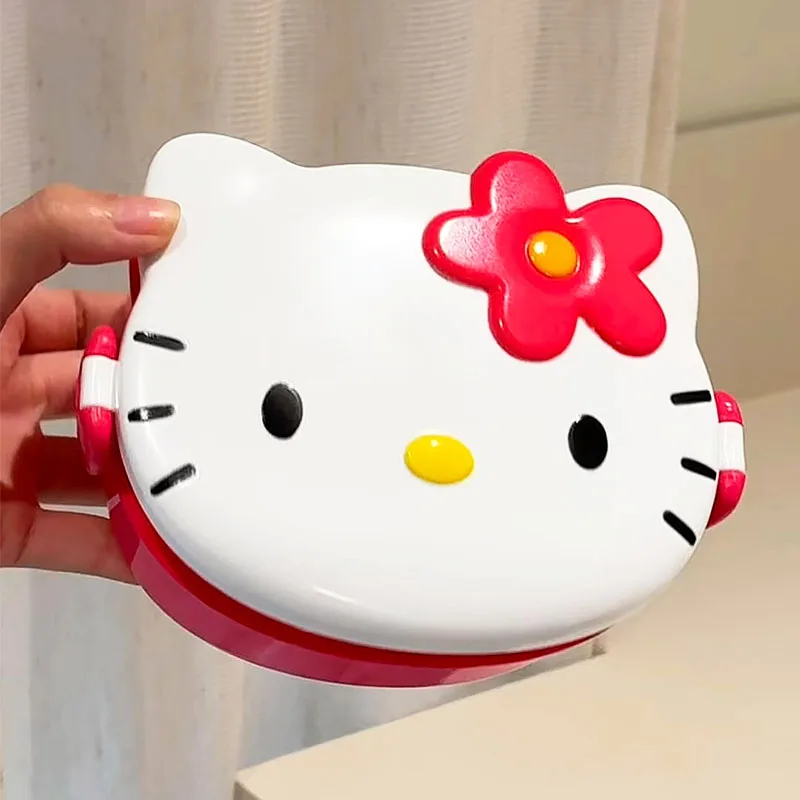 Cute Hello Kitty Shaped Lunch  - Dry Food Snacks review and price