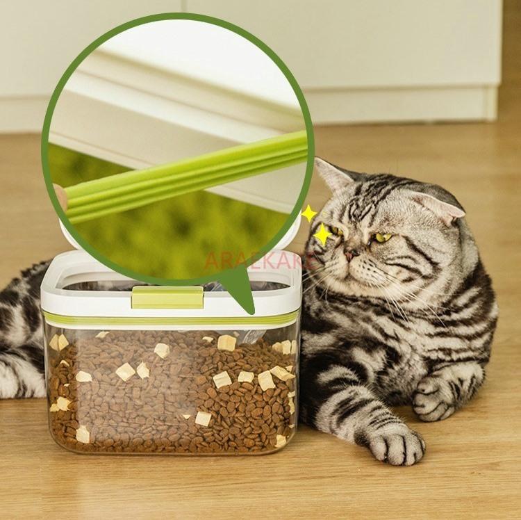 Cat food storage bucket, dog f - Dry Food Snacks review and price